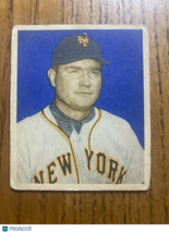 1949 Bowman Johnny Mize #85 - £31.63 GBP