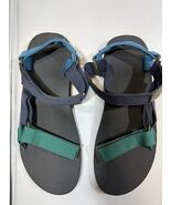 Teva Original Universal Men’s Sandals Size 11 Blue Green Navy Multicolor... - $41.58