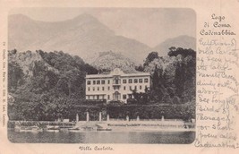 Como Di Lago Lombardy ITALY~CADENABBIA-VILLA CARLOTTA~1900s Photo Postcard - £7.06 GBP