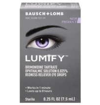 Bausch + Lomb Lumify Redness Reliever Eye Drops 0.08fl oz - £25.98 GBP