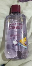 New Bath & Body Works Candied Violet Sorbet Aloe & Vitamin E Shower Gel 10 Fl Oz - £14.09 GBP