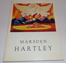 MARDSEN HARTLEY A Retrospective Exhibition 1969 Modernist Artist - £15.54 GBP