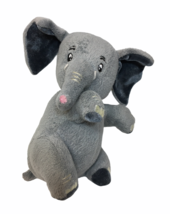 Yottoy Saggy Baggy Elephant Gray Plush Stuffed Animal Little Golden Books 7&quot; - £13.90 GBP