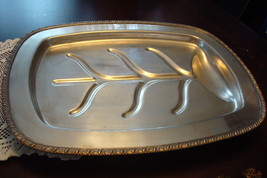 Prince Regent by Benedict EPNS footed silverplate Meat Platter Benedict Period - $80.18