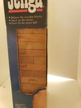 Vintage 1986 Jenga Game By Milton Bradley Hasbro Made In USA 4793 - comp... - £11.21 GBP