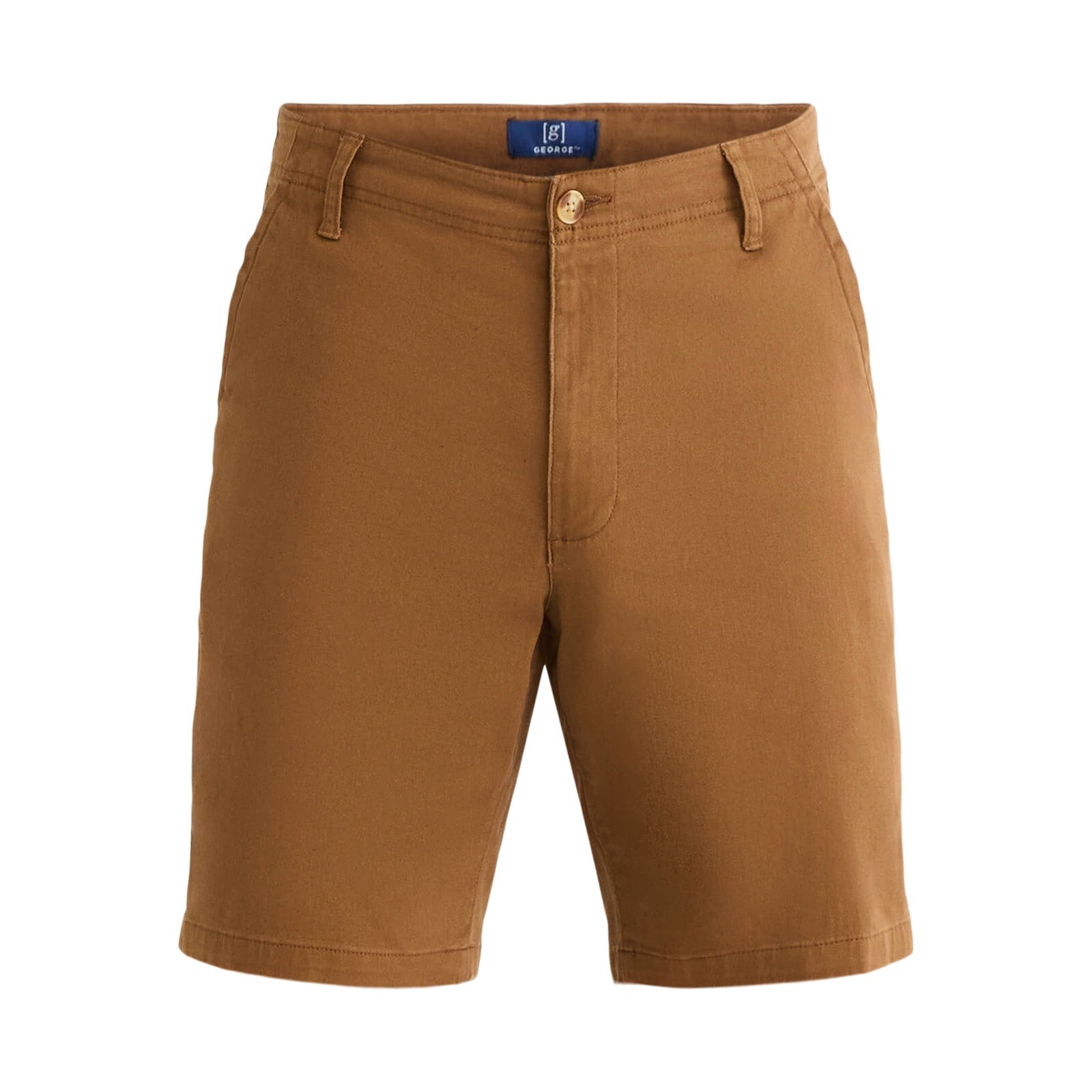 George Men's Flat Front Shorts, 9" Inseam, Brown Partridge Size 40 Item image 4