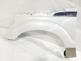 2011 2012 2013 2014 Ford F350 OEM Front Left Fender White Gold Crew Item must... - $346.50