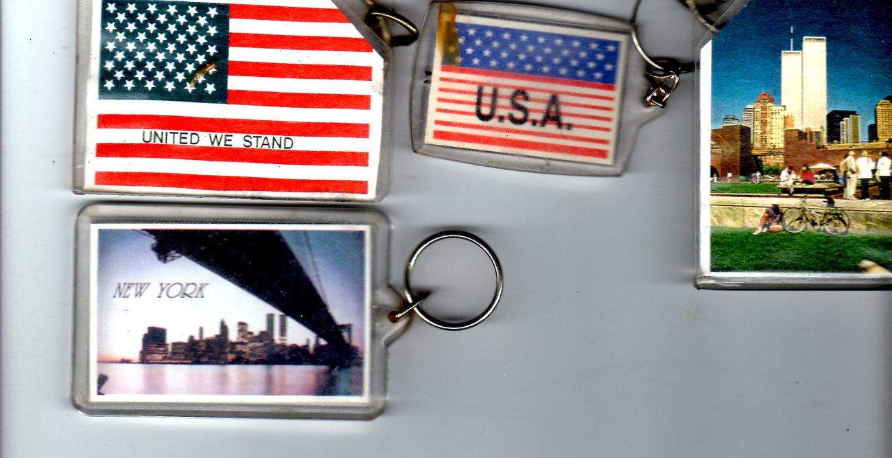 Keychains - Set of 4 - $4.90