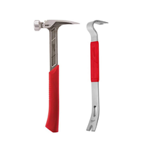 Milwaukee 22 Oz. Milled Face Framing Hammer with 15 In. Pry Bar - £45.39 GBP