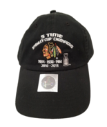 Chicago Blackhawks 5 Time Stanley Cup Champions Hat Cap Adjustable One S... - $12.11