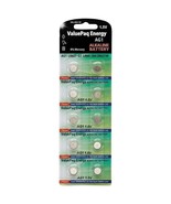 Dantona VAL-AG1-10 ValuePaq Energy AG1 Alkaline Button Cell Batteries, 1... - £15.72 GBP