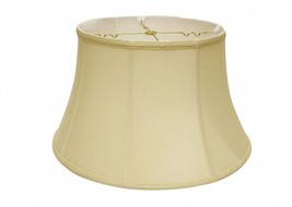 15&quot; Antique White Drum Monay Shantung Lampshade - $141.52