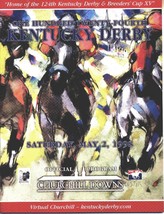 1998 - 124th Kentucky Derby program in MINT Condition - REAL QUIET - £11.75 GBP