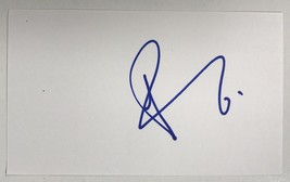 Robert Downey Jr. Signed Autographed 3x5 Index Card - HOLO COA - $65.00