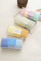 Pink Rainbow Colors High Elastic 15pcs/set Hair Tie without Box - $4.15