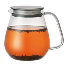 Kinto 720 ml Unitea Glass Teapot with Stainless Steel Strainer in Lid - £30.05 GBP