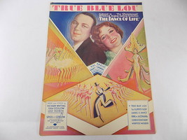 Antique Sheet Music Movie Score The Dance Of Life 1929 True Blue Lou - £7.07 GBP