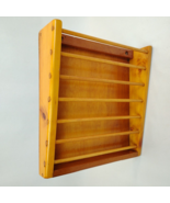 Handmade Solid Wood Wall Mounted Book/Magazine/Sheet Music Rack Display ... - €85,52 EUR