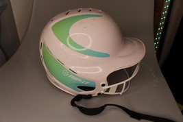 Rip-It Vision Classic Softball Batter Helmet S-M, 6-6 7/8 White Ombre Gr... - £21.02 GBP