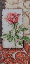 Dimensions Gold Rose Embroidery Kit Single Collection Petites 4&quot; x 8&quot; Floral NOS - £15.69 GBP