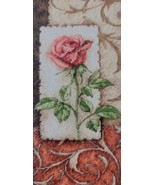 Dimensions Gold Rose Embroidery Kit Single Collection Petites 4&quot; x 8&quot; Fl... - £15.68 GBP