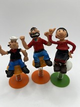 Popeye ,Bluto Jump Up Spring Toy Pop Up Imperial Toy Corporation Vintage... - $84.14