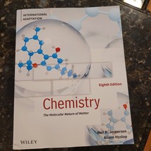 Chemistry: The Molecular Nature of Matter, International Adaptation 8th Edition - £51.20 GBP