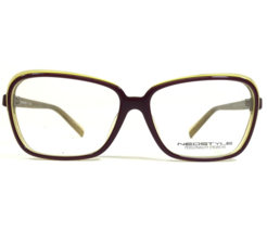 Neostyle Eyeglasses Frames ICAN 129 074 Purple Yellow Cat Eye Square 53-13-135 - $55.89