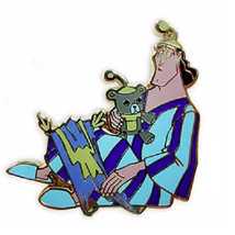 Disney Emperor&#39;s New Groove 20th Anniversary Kronk and Teddy Bear pin - $15.84