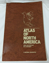 Atlas Of North America Space Age Portrait of A Continent National Geogra... - £14.79 GBP