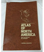 Atlas Of North America Space Age Portrait of A Continent National Geogra... - £14.77 GBP