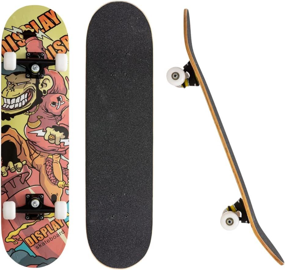 Complete Skateboard | Maple Wood | Abec 5 Bearings | Double Kick Concave... - $61.97