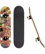 Complete Skateboard | Maple Wood | Abec 5 Bearings | Double Kick Concave... - $71.17 CAD