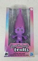 Good Luck Trolls Doll 60th Anniversary Classic Purple 2019 Green Eyes - $34.16