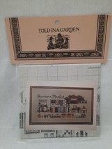 Told In A Garden ~ Cross Stitch Pattern ~ Farmers Market ~ Amish Theme - $5.89