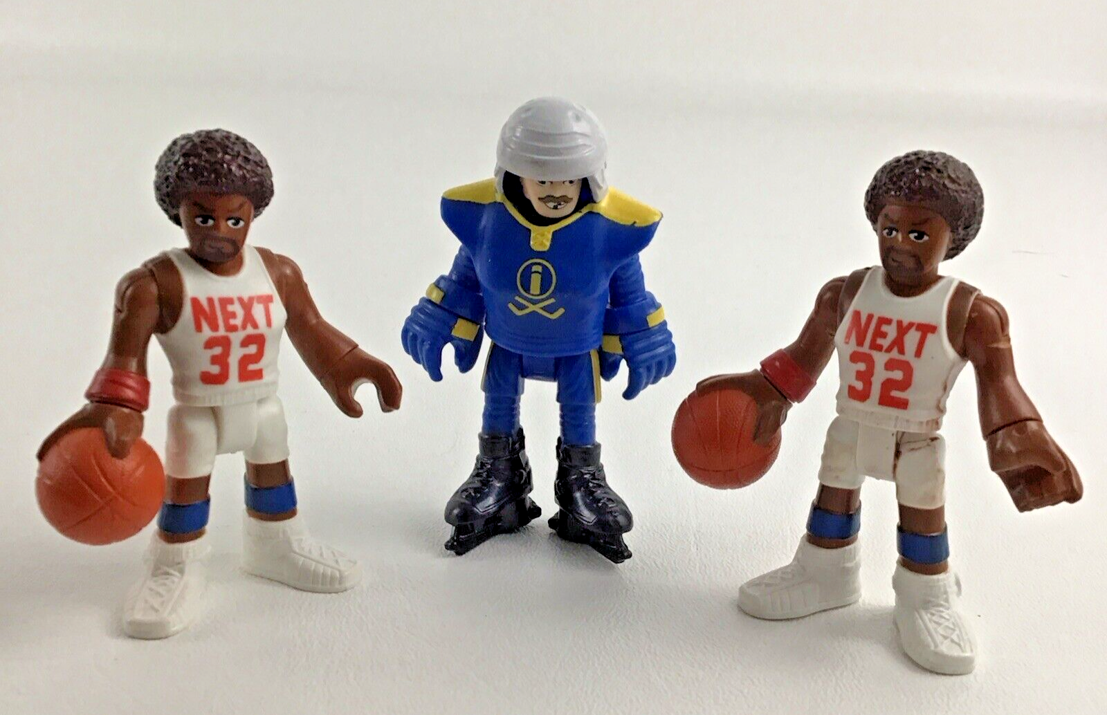 Fisher Price Imaginext Athlete Figure Sports Basketball Hockey Player Lo... - $14.80