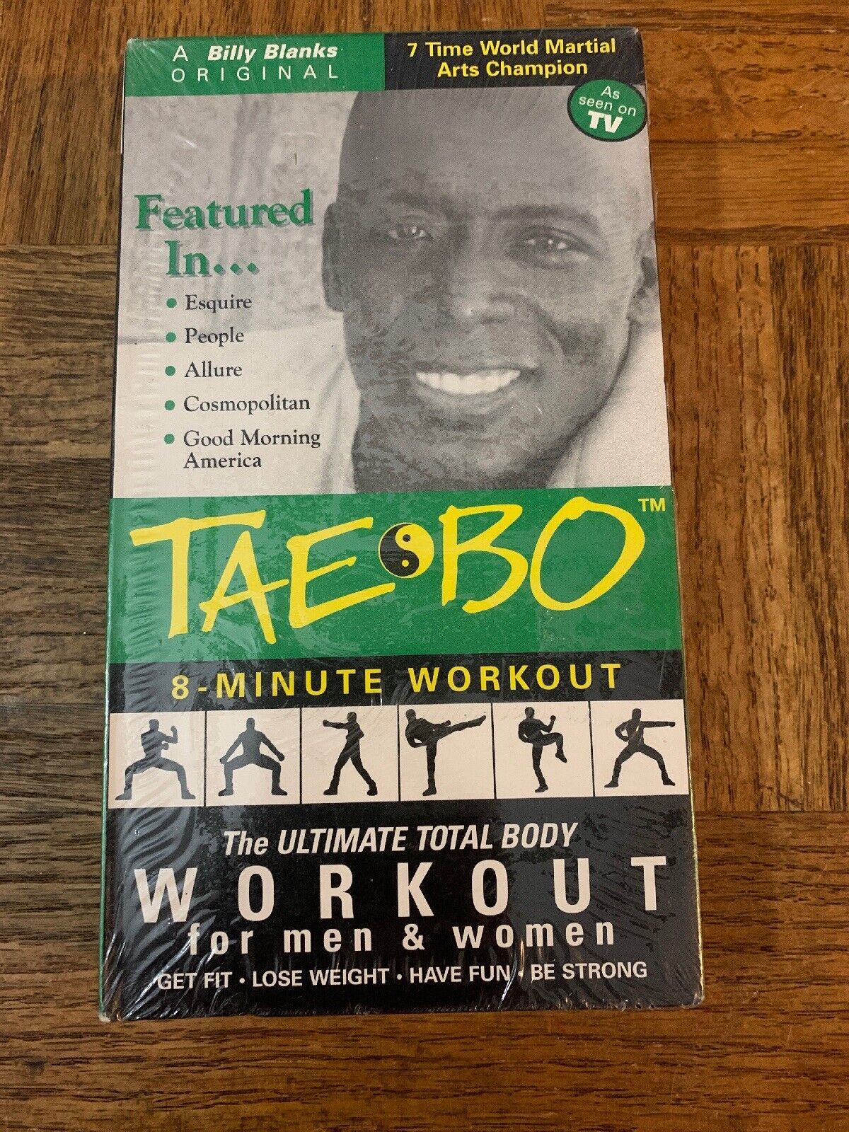 Tae Bo 8 Minute Workout VHS RARE SHIPS N 24 HOURS VHS Tapes Tae bo 8 minute workout vhs rare ships n 24 hours vhs tapes