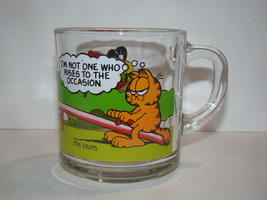 Mc Donald&#39;s 1980&#39;s - Jim Davis - Garfield Glass Cup - £11.81 GBP