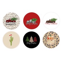 Christmas Cardstock Cutout Circles For Freshies | 24 Cardstock Cutouts F... - £25.13 GBP
