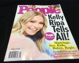 People Magazine October 10, 2022 Kelly Ripa Tells All! - $10.00