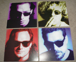 Van Halen - All (4) members 1995 (2-Sided) Flat Promo 12x12 cardboard po... - $124.99