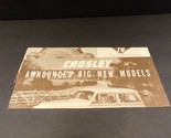 Crosley Announces Big New Models Sales Brochure - $67.49