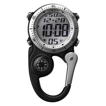 Dakota Digital Backpacker Clip Watch, Pocket Watch Alarm, Timer &amp; Dual Time - $64.95