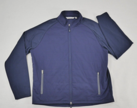 Peter Millar Crown Lightweight Quilted Blue Performance Golf Jacket  Mens XL - £47.78 GBP