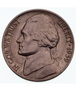 1939-D 5C Jefferson Nickel En Choix Bu État, Excellent Oeil Appeal &amp; Luster - $1,036.99 MXN