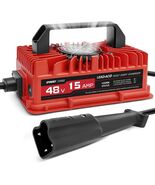 EPOWREY 15 AMP Golf Cart Charger for 48 Volt Yamaha G29 with 3 Pin Leaf ... - $1,568.42 MXN