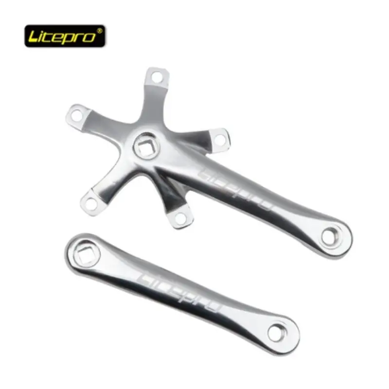 Litepro Bicycle Crank BMX Square Hole and Narrow Tooth 48/50/52/54/56/58T Single - £107.19 GBP