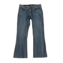 Lee Straight Leg Denim Jeans ~ Sz 10S ~ Blue ~ High Rise ~ 28.5&quot; Inseam  - £17.71 GBP