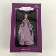 Hallmark Barbie Ornament 2003 Lavender Version Collector&#39;s Club Exclusiv... - $49.45