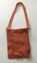 Orange Crochet Crossbody Bag Purse - £10.30 GBP